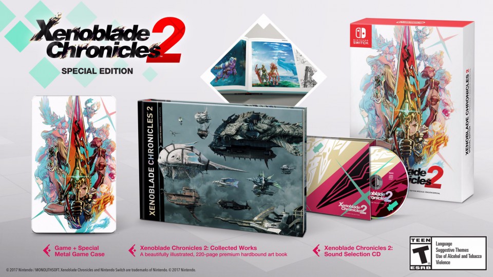 Coffret Collector Xenoblade Chronicles 2 - Nintendo Switch Comme Neuf