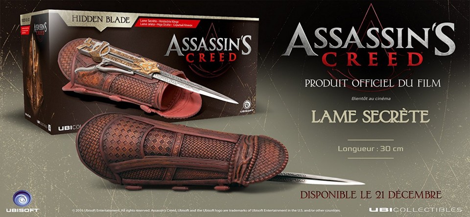 Assassin's Creed - La lame Secrète, l'arme de prédilection des membres de  la Confrérie. 🗡