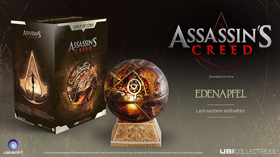 Figurine Assassin's Creed : d'Altaïr découvrant la Pomme d'Éden