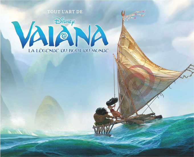 Vaiana Artbook fran ais 