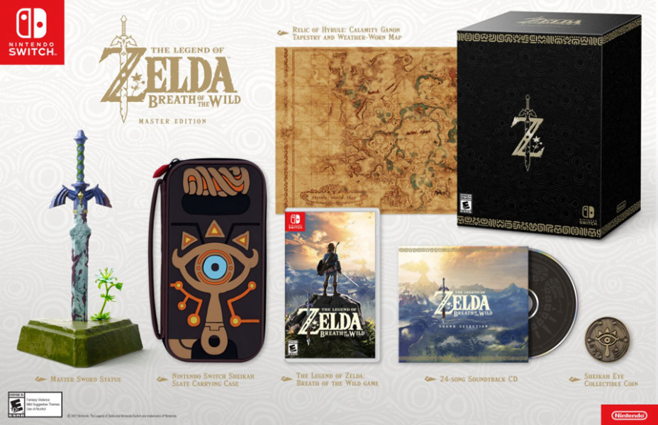 Une édition collector pour The Legend of Zelda : Breath of the Wild