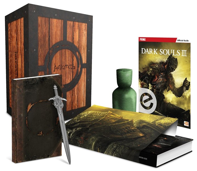 Dark Souls III Estus Flask Edition　限定版 Guide collector Dark Souls III – Edition Estus flask (anglais)
