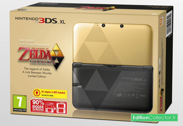 Un coffre Zelda pour cartouches Nintendo 3DS