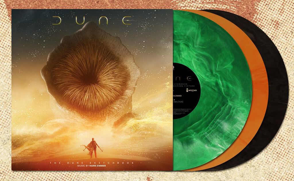Dune (2021) - Bande originale triple vinyle coloré
