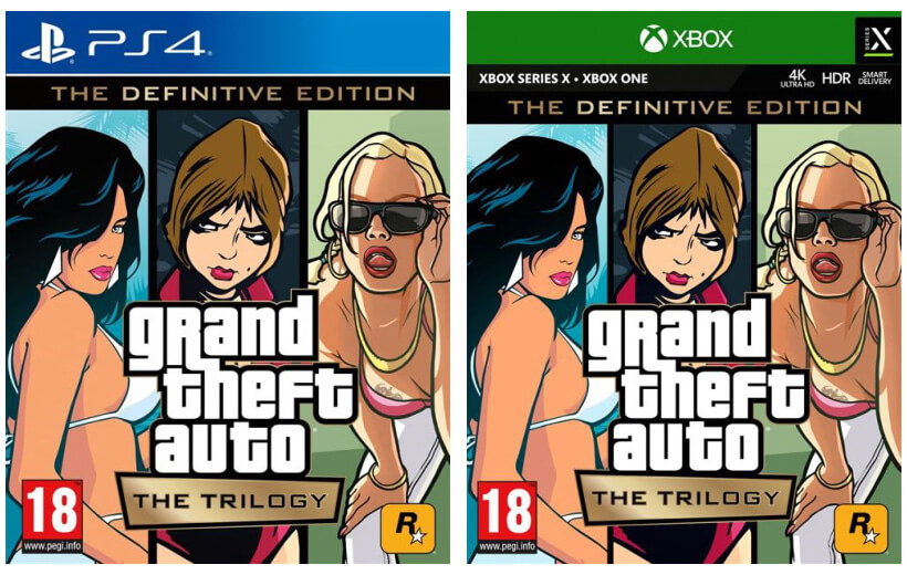 GTA The Trilogy The Definitive Edition Unboxing 