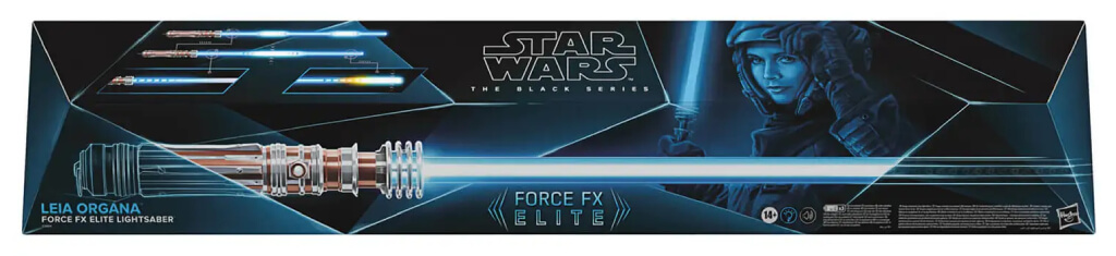 Sabre laser Star Wars The Black Series Force FX Elite de Leia Organa –