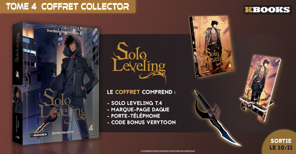 Solo Leveling tome 4 coffret collector