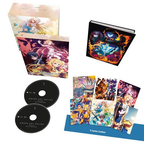 Sword Art Online Alicization War Of Underworld Partie 1 2 Edition Collector Blu Ray