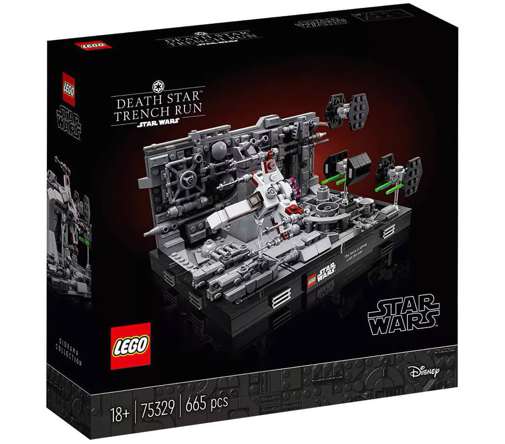 LEGO Star Wars course sur l'étoile de la mort