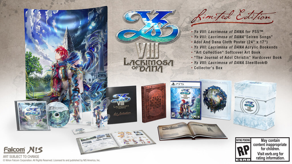 Ys VIII : Lacrimosa of DANA - édition Limitée PS5