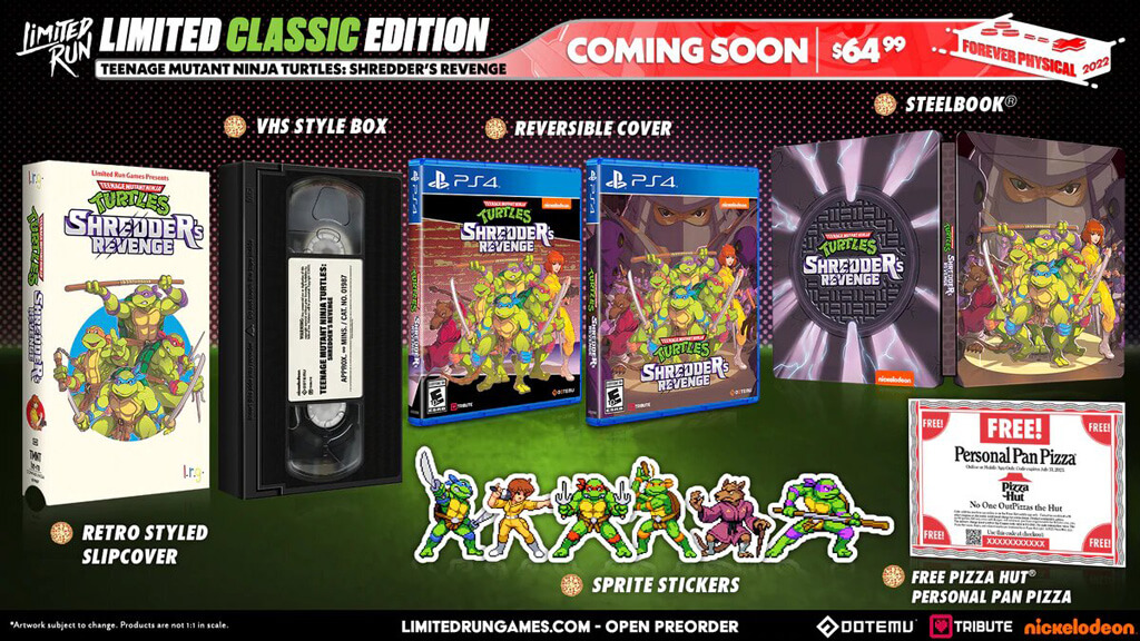 DLC de Teenage Mutant Ninja Turtles: Shredder's Revenge te permitirá