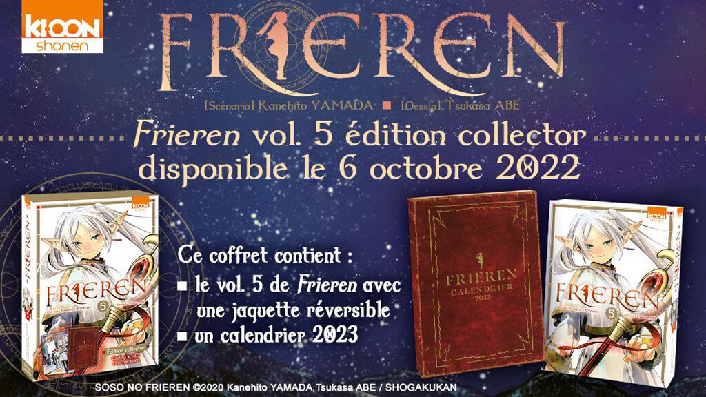 Frieren Volume 5 - Con calendario - Edizione da collezione : Abe