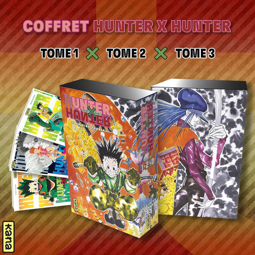 Hunter X Hunter - Coffret 3 Volumes Tome 1 : Coffret Hunter x