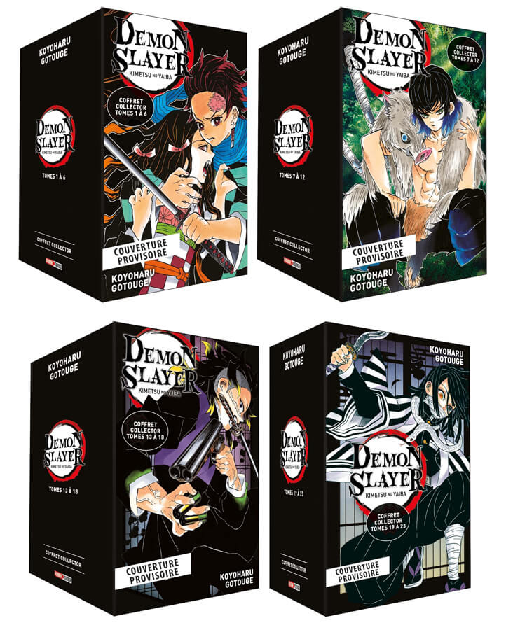 Intégrale 4 coffret Demon Slayer