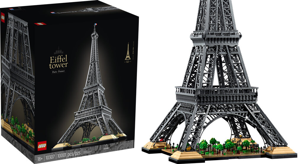 Paris : Lego fait de la tour Eiffel sa plus grande création