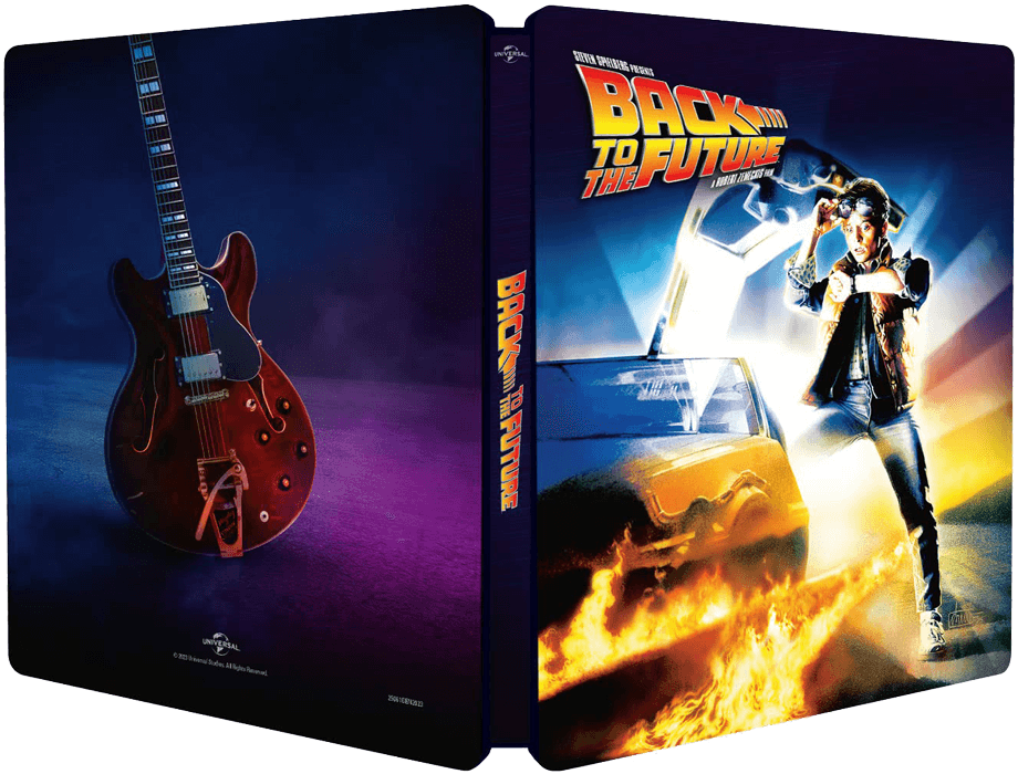 Retour vers le futur (Back to the Future) Trilogy STEELBOOK 4K + Blu-Ray -  NEUF