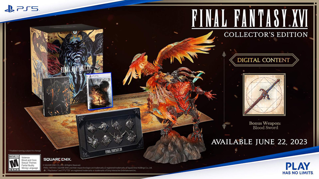 Final Fantasy XVI - édition collector