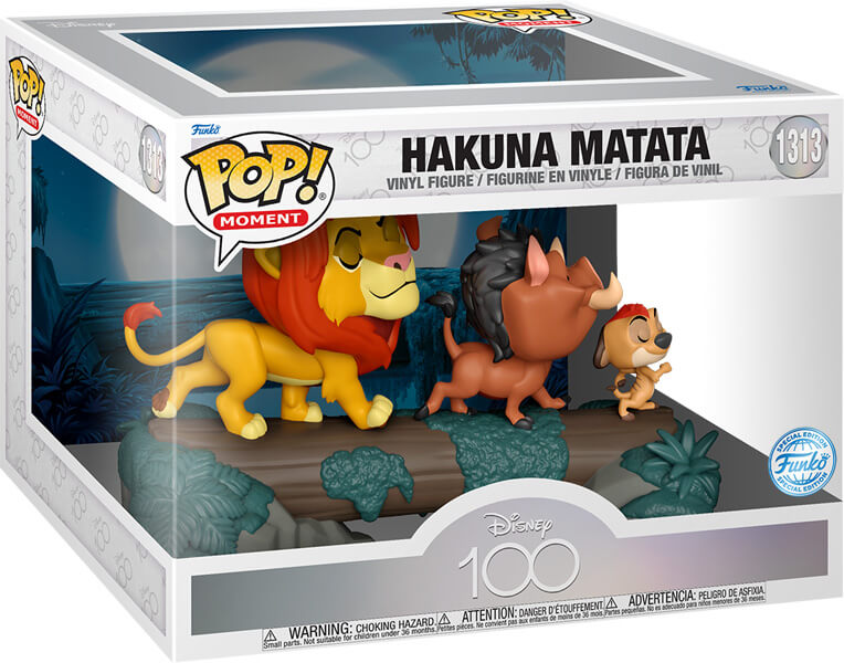 Figurine Funko Pop Hakuna Matata (Le Roi Lion )