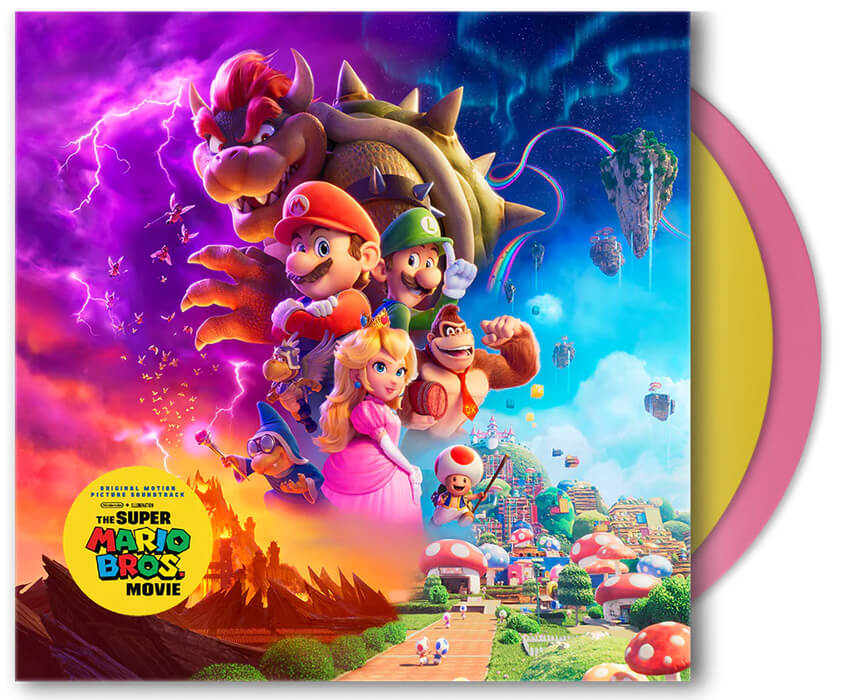 Super Mario Bros. le film - Bande originale double vinyle coloré