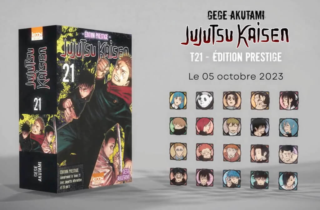 Jujutsu Kaisen tome 21 Edition prestige 9791032713648