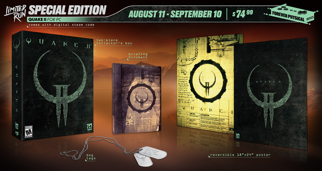 Quake 4 Édition Spéciale Sur PC - Jeu + Quake 2 + 2 Extensions, Version Française
