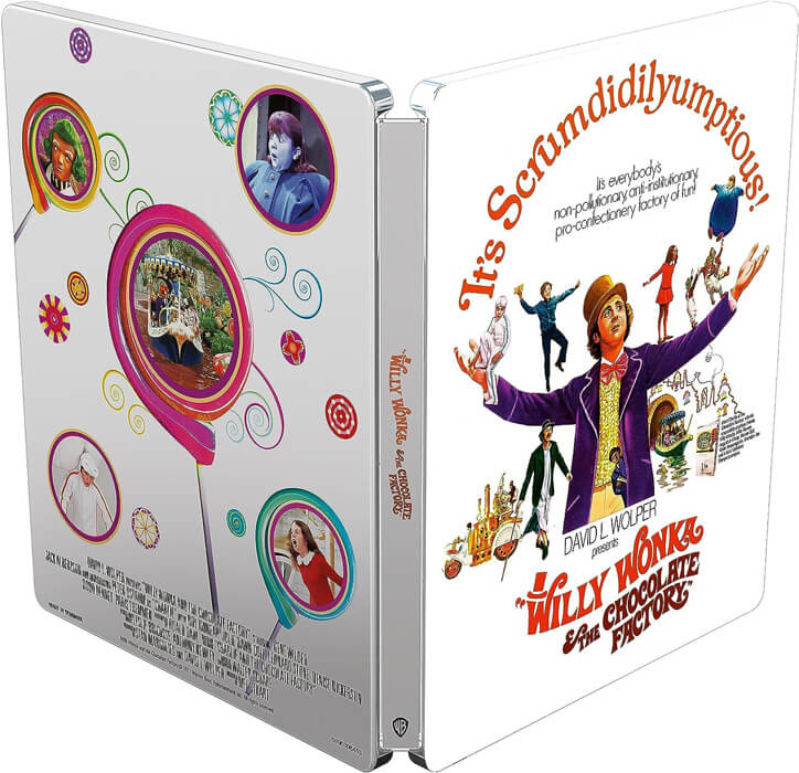 Charlie et la chocolaterie en Blu Ray : Charlie et la chocolaterie -  Édition SteelBook - AlloCiné