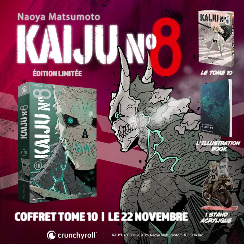 Kaiju N° 8 tome 10 édition limitée [FR] à 11.95€