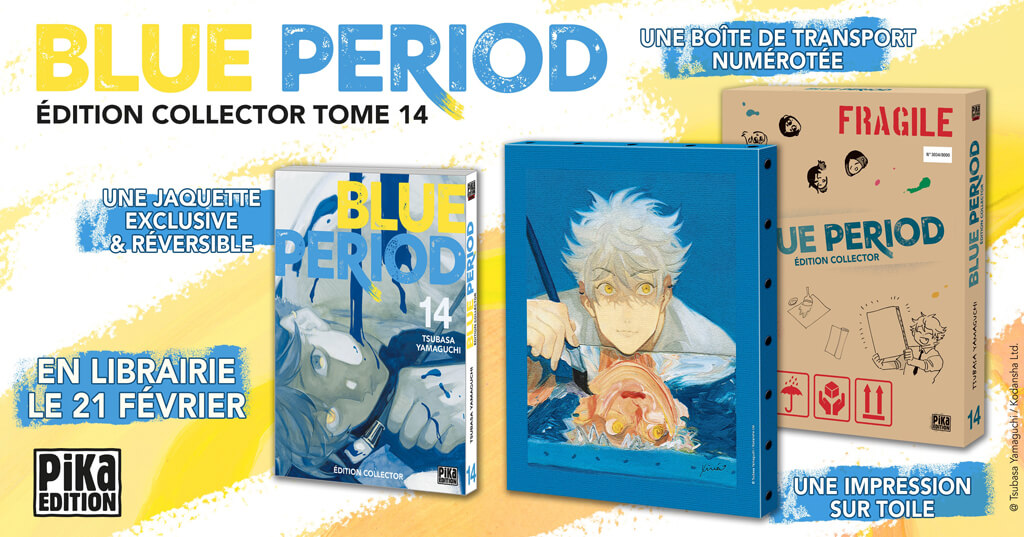 Blue Period : tome 14 - édition collector