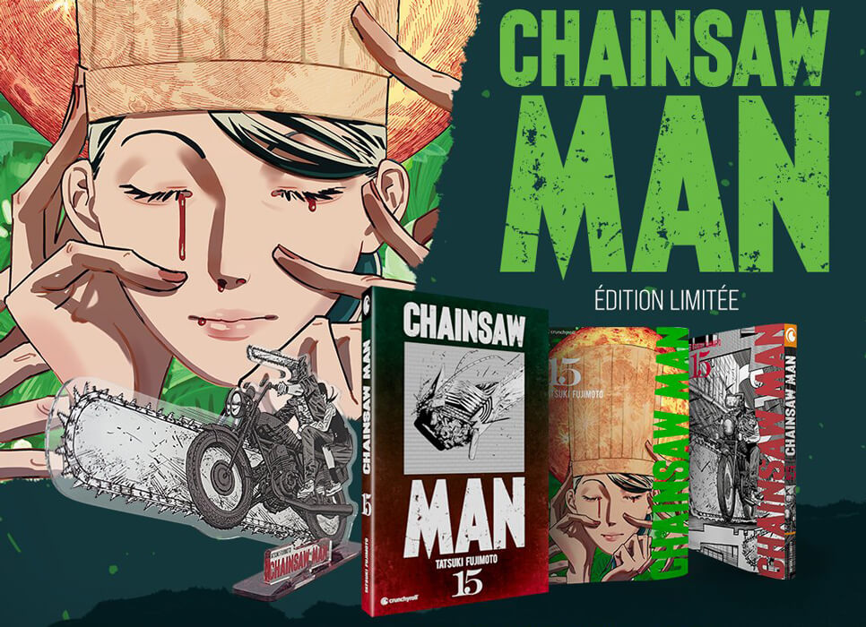 Chainsaw Man tome 15 édition limitée [FR] à 10.95€