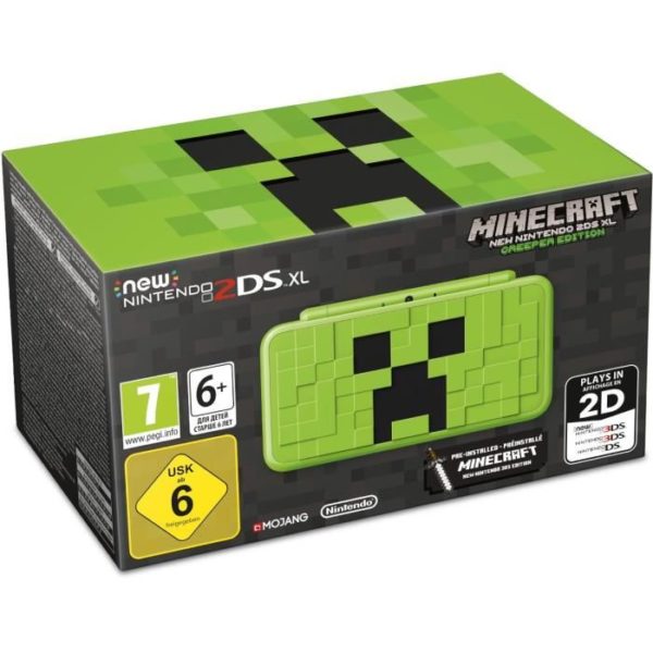 New Nintendo 2DS XL Minecraft – Édition limitée Creeper