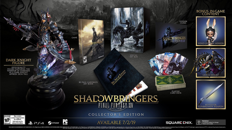 Une Edition Collector Pour Final Fantasy Xiv Shadowbringers