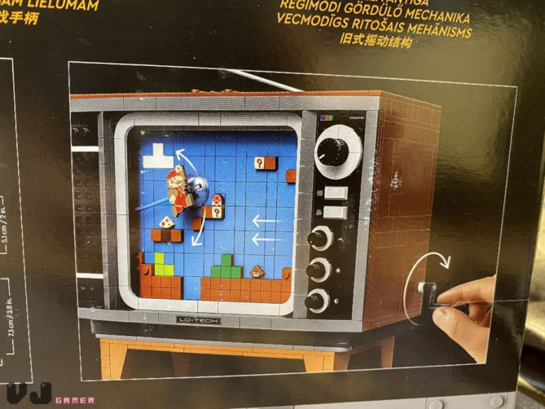 Nintendo Nes avec TV en Légo Une-r%C3%A9plique-en-LEGO-de-la-Nintendo-Entertainment-System-NES-768x576