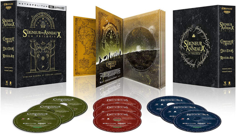 La trilogie du Seigneur des Anneaux – Coffret 4K